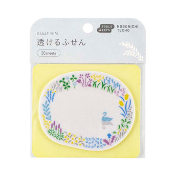 Hobonichi | Notas Adhesivas Transparentes Yuri Sanae (Forest Lake)