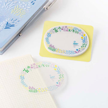Hobonichi | Notas Adhesivas Transparentes Yuri Sanae (Forest Lake)