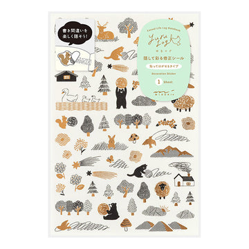 Midori | Pegatinas Yuru Log Camouflage Forest