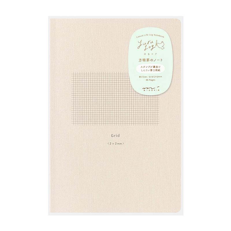 Midori | Cuaderno Yuru Log B6 Grid