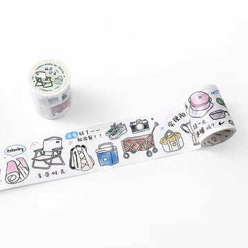 Card Lover | A Good Life Plan Washi Tape Camping Record