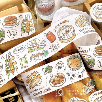 Card Lover | A Good Life Plan Washi Tape Eating Time