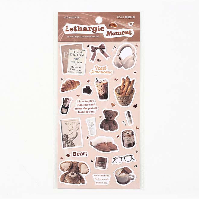 Card Lover | Pegatinas My Inspiration Diary Lethargic Moment