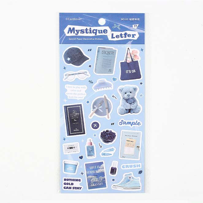 Card Lover | Pegatinas My Inspiration Diary Mystique Letter