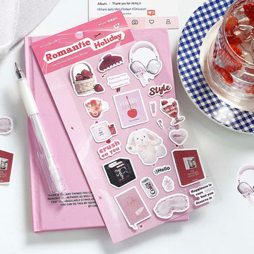 Card Lover | Pegatinas My Inspiration Diary Romantic Holiday