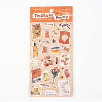 Card Lover | Pegatinas My Inspiration Diary Twilight Poetry