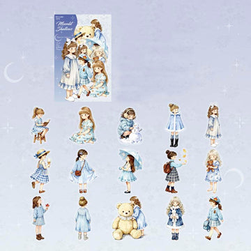 Mo Card | Pegatinas A Maiden's Diary Moonlit Shallows