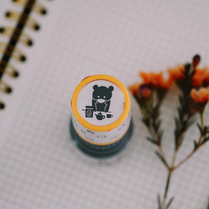 Yowoo Studio | Bear Afternoon Stamp 