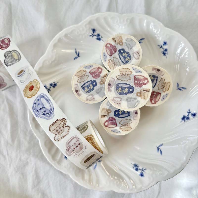 Pion | Pegatinas en Rollo Afternoon Tea Washi