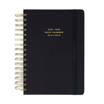 Kokonote | Bambina Black To Black 2025-2026 school agenda (weekly)