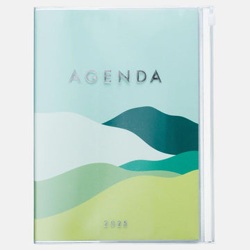 MARK'S | Agenda A5 Mountain Green 2024-2025 (Semanal)