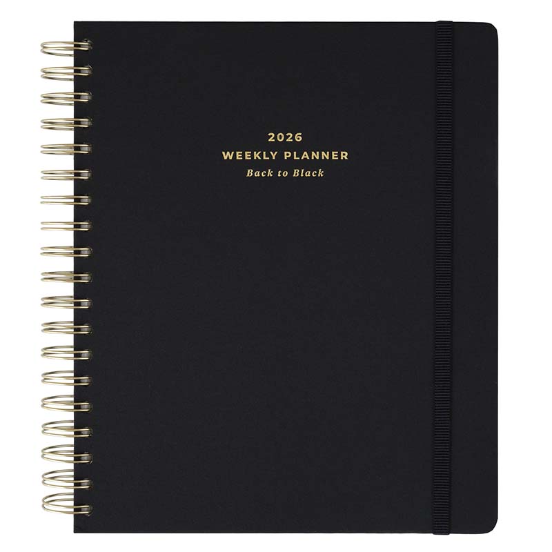Kokonote | Olympia Bow to Black 2025-2026 school agenda (weekly)