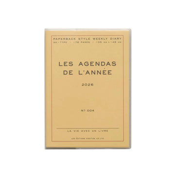 Hightide | Agenda Poche A6 2026 Cream (Semanal)