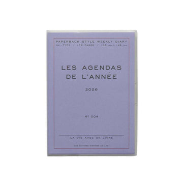 Hightide | Agenda Poche A6 2026 Lavender (Semanal)