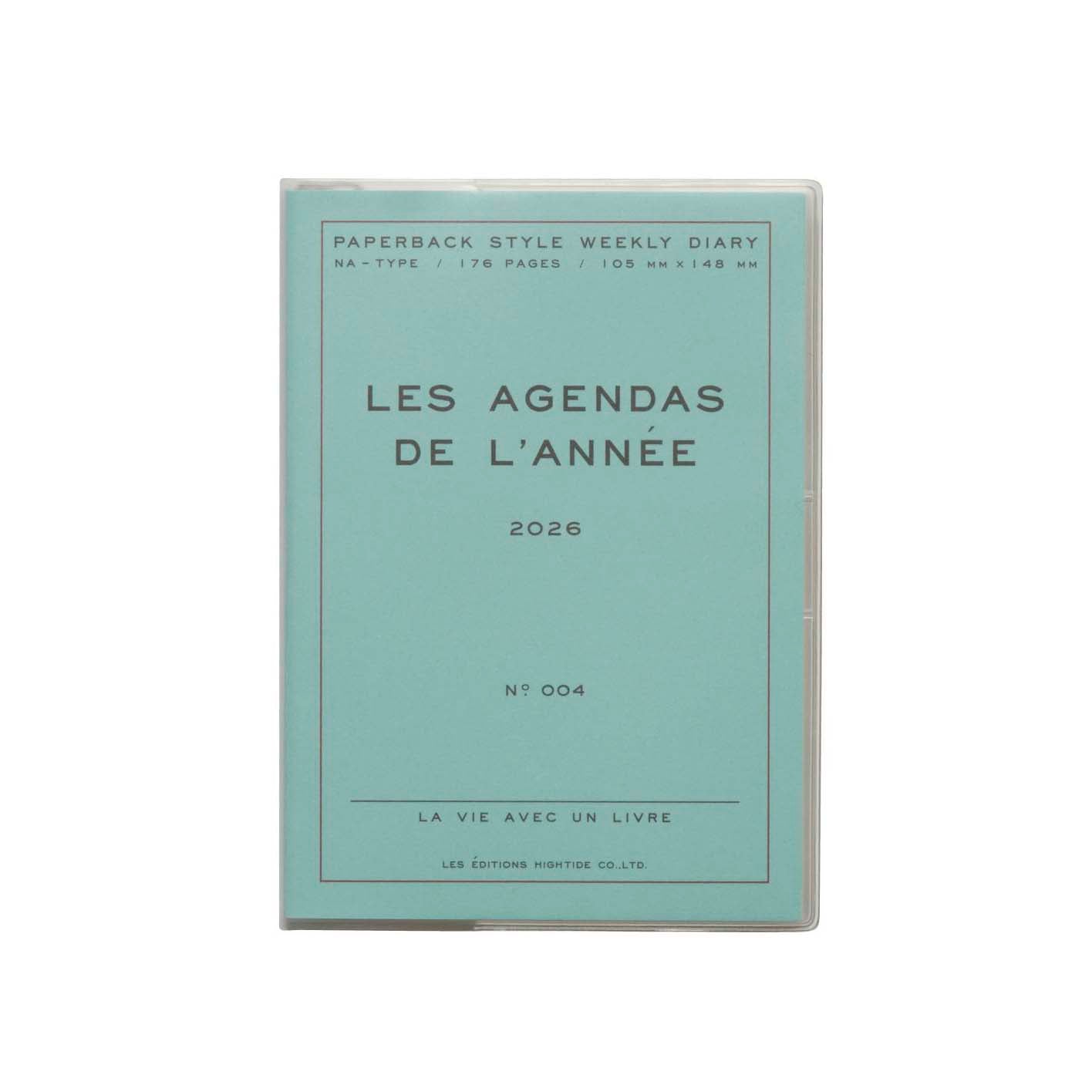 Hightide | Agenda Poche A6 2026 Mint (Semanal)