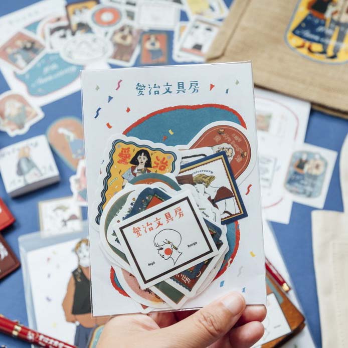 La Dolce Vita | Set de Pegatinas Aiya Bungo Stationery Store 10th Anniversary (24pc)