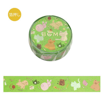 BGM | Foil Animal Carnival Washi Tape