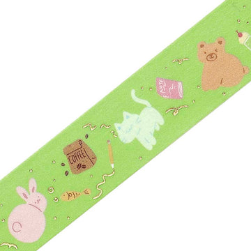 BGM | Foil Animal Carnival Washi Tape