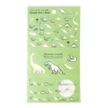 RyuRyu | Pegatinas Animal Parade Dinosaur