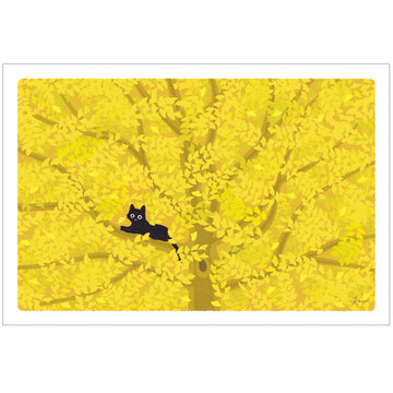 Active | Postal Autumn Tabi Neko Gingko
