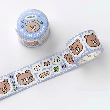 Card Lover | Pegatinas en Rollo Bloom Island Bear Garden
