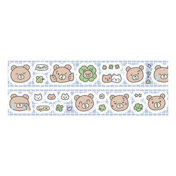 Card Lover | Pegatinas en Rollo Bloom Island Bear Garden