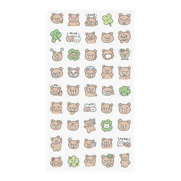 Card Lover | Pegatinas Bloom Island Bear Paradise