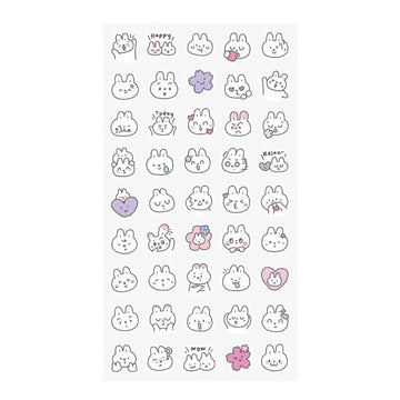 Card Lover | Pegatinas Bloom Island Cute Bunny