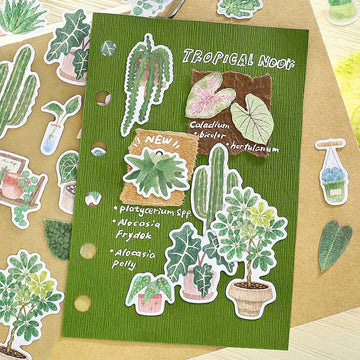 Note For | Pegatinas Botanic Ramble Tropical Plants