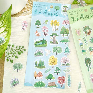 Note For | Pegatinas Botanic Ramble Verdant Thicket