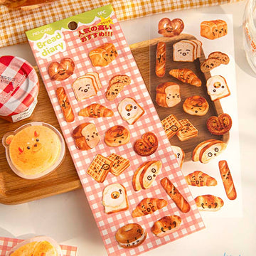 Mo Card | Pegatinas Bread Story Bread Diary