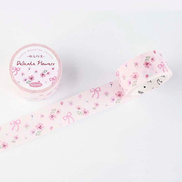 Card Lover | Breeze Carries The Floral Tidings Washi Tape Delicate Flowers