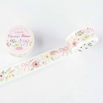 Card Lover | Breeze Carries The Floral Tidings Washi Tape Flowers Bloom