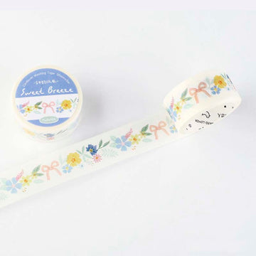 Card Lover | Breeze Carries The Floral Tidings Washi Tape Sweet Breeze