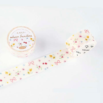 Card Lover | Breeze Carries The Floral Tidings Washi Tape Warm Sunshine