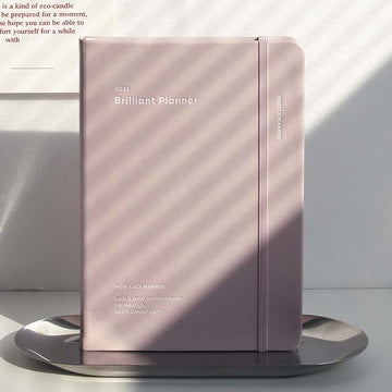 Iconic | Agenda Brilliant 2025 Fairy Pink (Semanal)