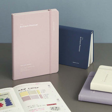 Iconic | Agenda Brilliant 2025 Fairy Pink (Semanal)