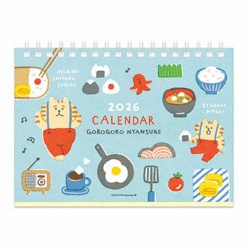 Mind Wave | Calendario Gorogoro Nyansuke B6 2026