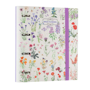 Kokonote | Carpeta de 4 Anillas A4 Wild Flowers