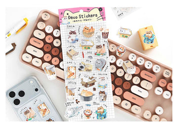 Infeel.me | Pegatinas Cat And Dog Cat in Boxes