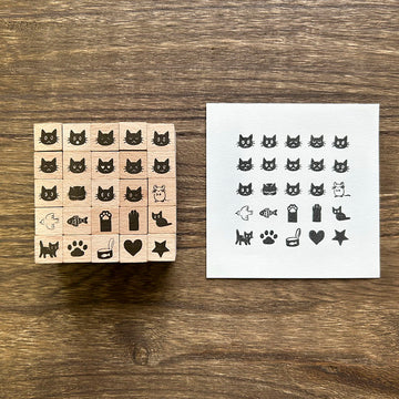 Arte CO | Set de Sellos Black Cats