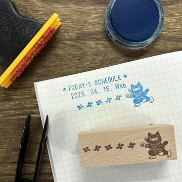 Arte CO | Sello Ninja Cat Shuriken
