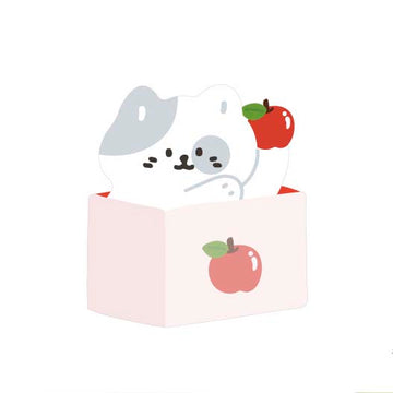 Card Lover | Notas Adhesivas Cat's Box Apple