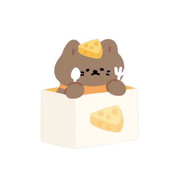 Card Lover | Notas Adhesivas Cat's Box Cheese