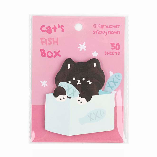 Card Lover | Notas Adhesivas Cat's Box Fish