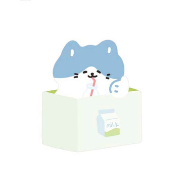 Card Lover | Notas Adhesivas Cat's Box Milk
