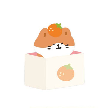 Card Lover | Notas Adhesivas Cat's Box Orange
