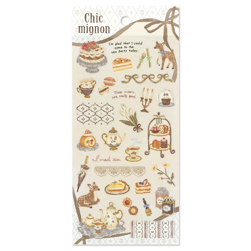 Mind Wave | Pegatinas Chic Mignon Tea Party