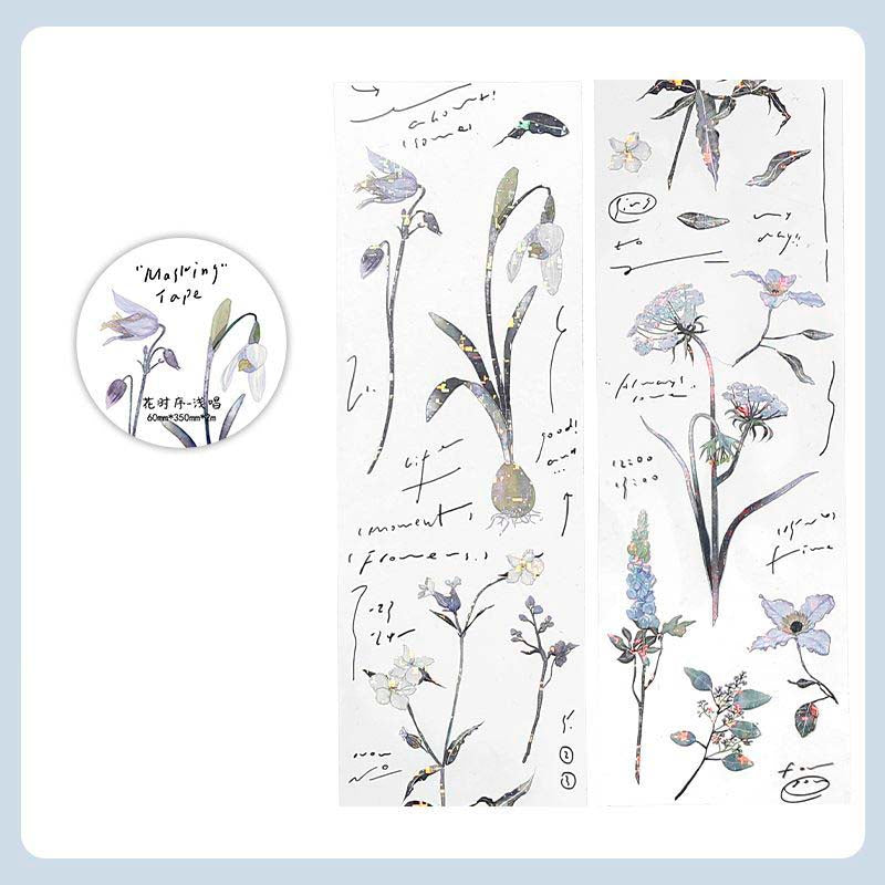 Papermore | Chronology Of Flowers PET Tape Sonata