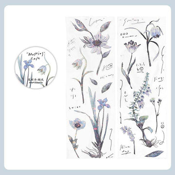 Papermore | Chronology Of Flowers PET Tape Wind